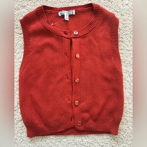 Urban Outfitters Brick Red Sweater Vest